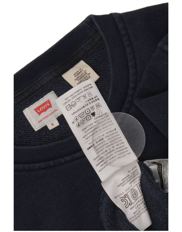 Ανδρικό φούτερ Levi's Jumper Small Navy Blue Cotton