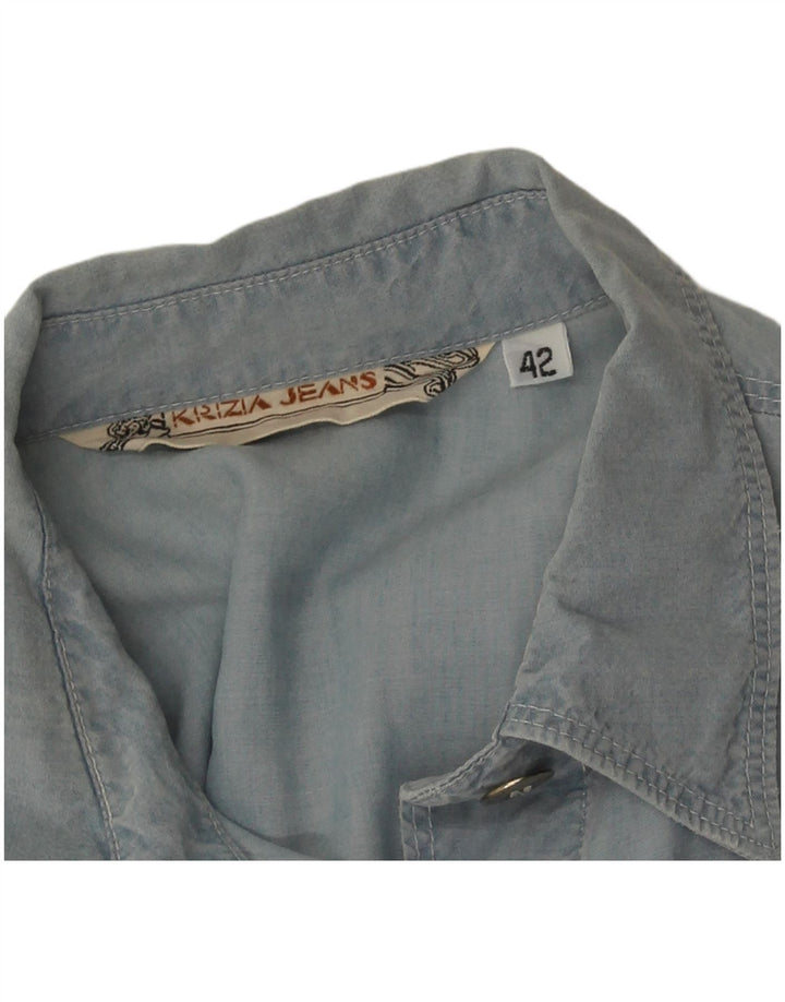 Krizia Jeans Γυναικείο Πουκάμισο IT 42 Medium Blue