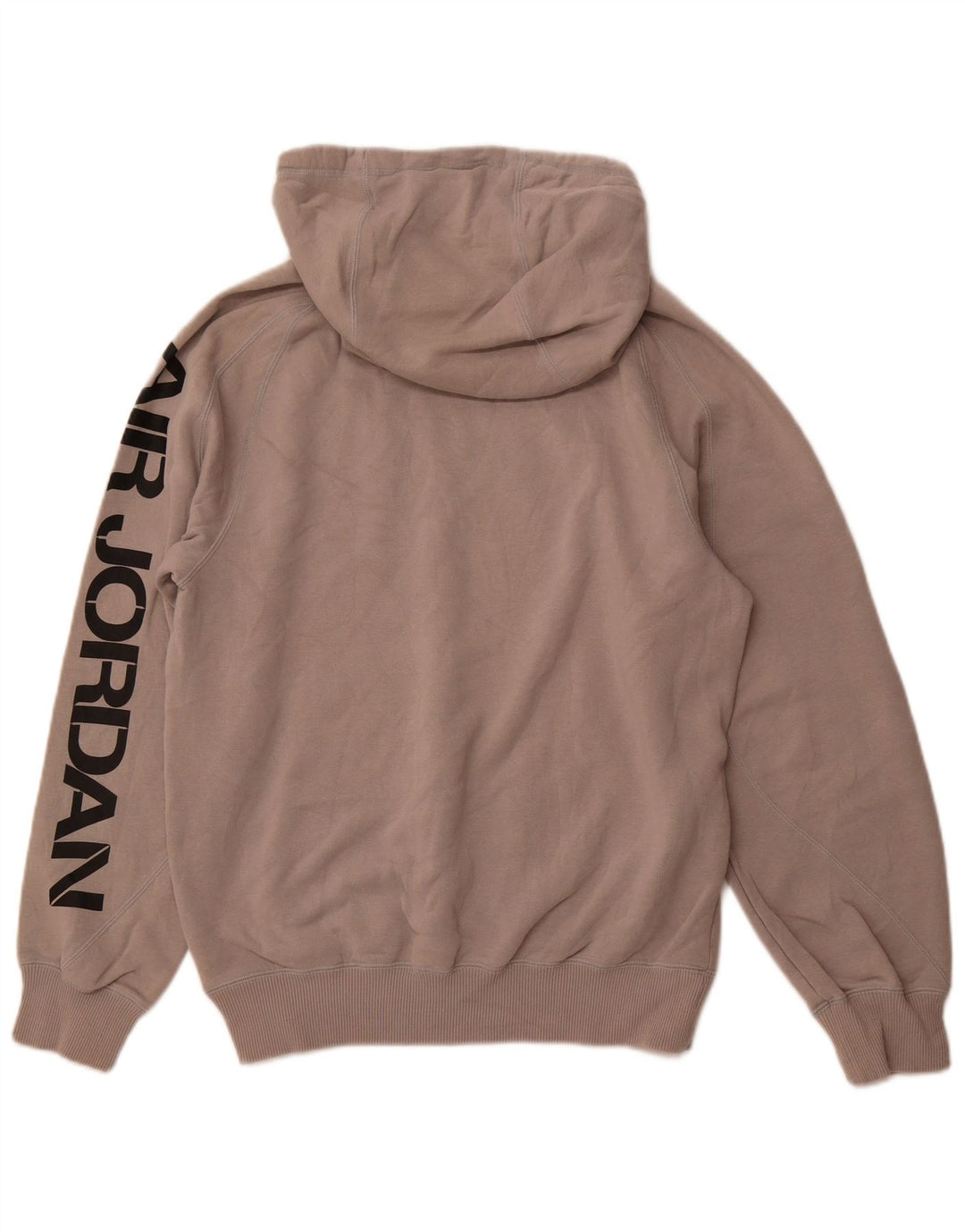 JORDAN Ανδρικό γραφικό μπλουζάκι με κουκούλα, μικρό γκρι βαμβακερό