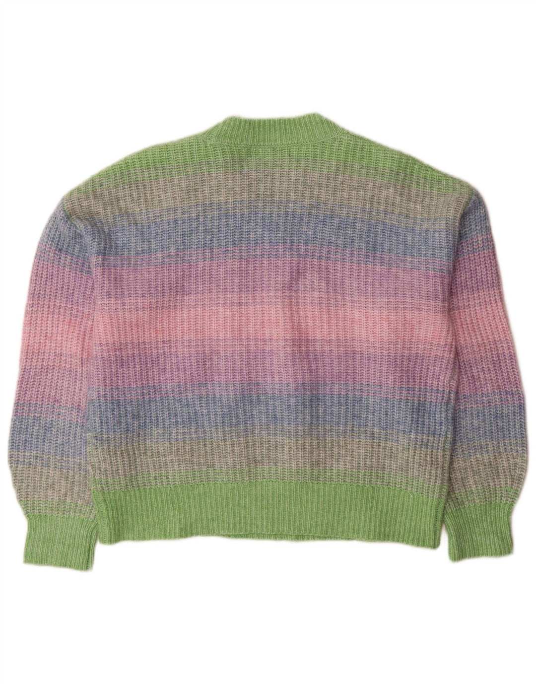 Marks & Spencer Γυναικείο πουλόβερ με λαιμόκοψη UK 14 Medium πολύχρωμο