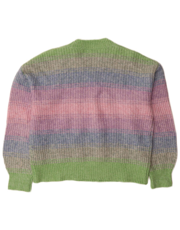 Marks & Spencer Γυναικείο πουλόβερ με λαιμόκοψη UK 14 Medium πολύχρωμο