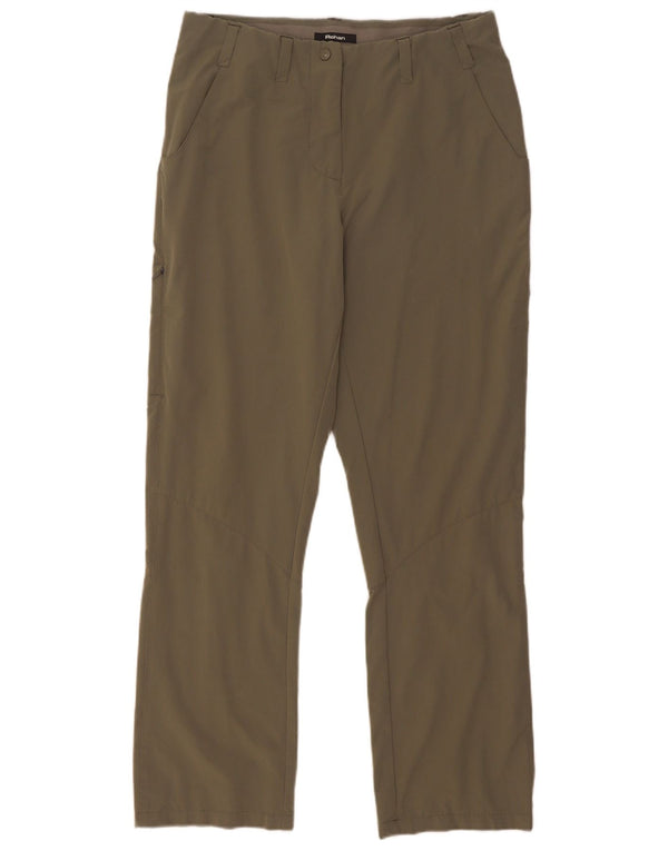 Rohan Γυναικείο Casual Παντελόνι Πεζοπορίας UK 10 Small W30 L29 Khaki Polyamide
