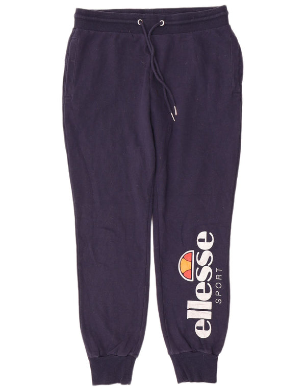 Ellesse Γυναικεία φόρμα γραφικής φόρμας παντελόνι Joggers UK 12 Medium Navy Blue