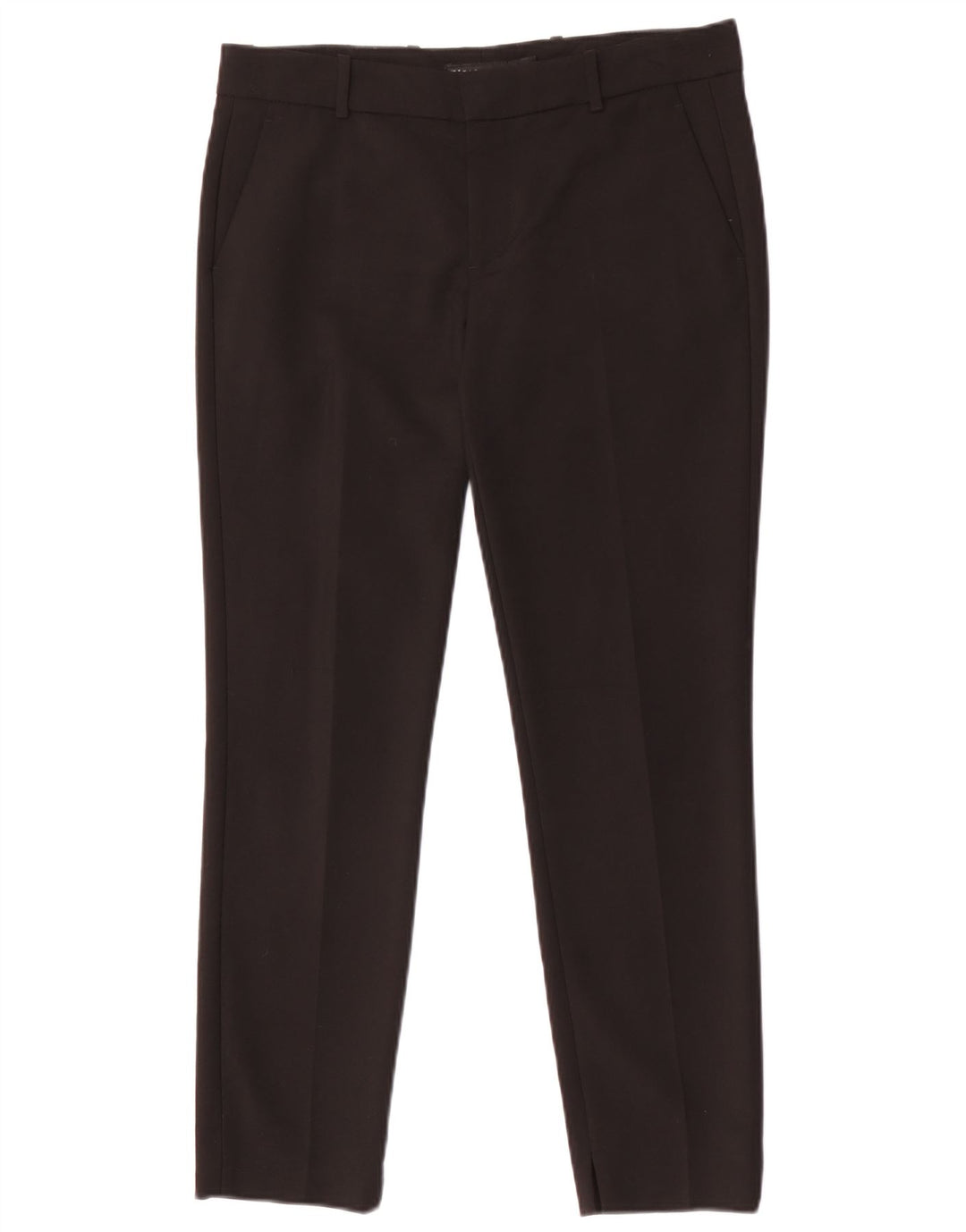 Zara Γυναικείο Slim παντελόνι Chino Medium W28 L28 Μαύρο