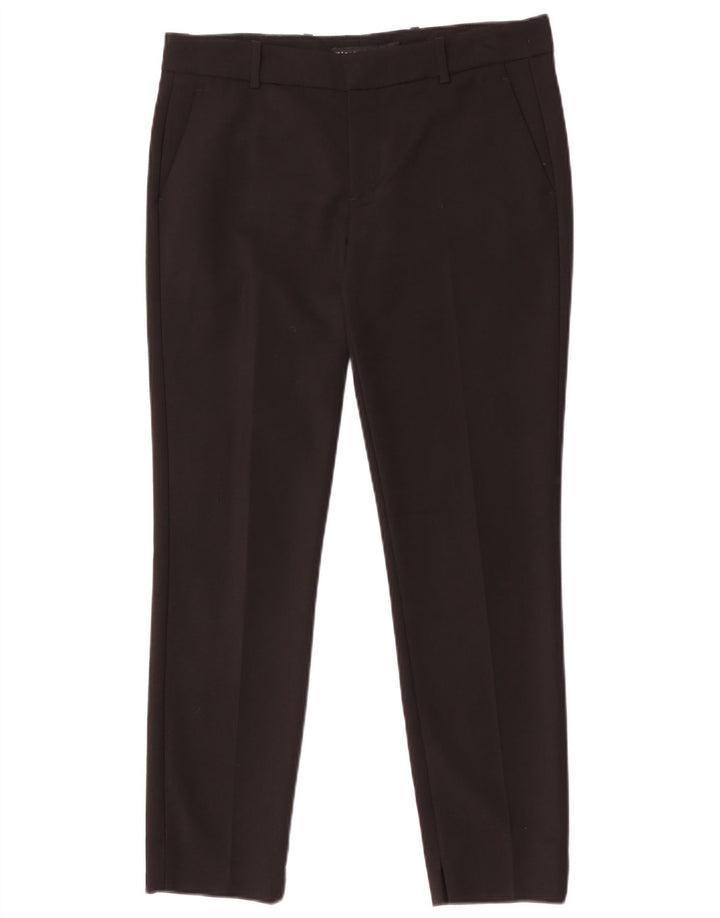 Zara Γυναικείο Slim παντελόνι Chino Medium W28 L28 Μαύρο