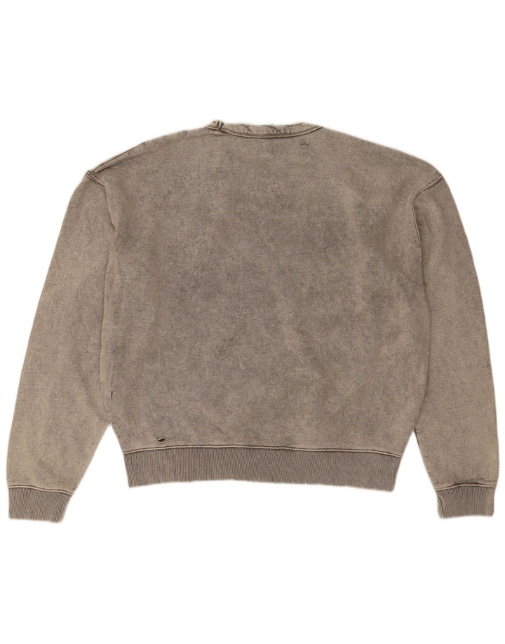 Ανδρικό φούτερ Zara Jumper XL Γκρι βαμβακερό