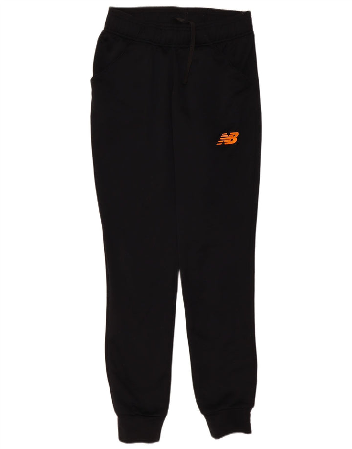 New Balance Γυναικεία αθλητική φόρμα Παντελόνι Joggers UK 12 Medium Black Polyester