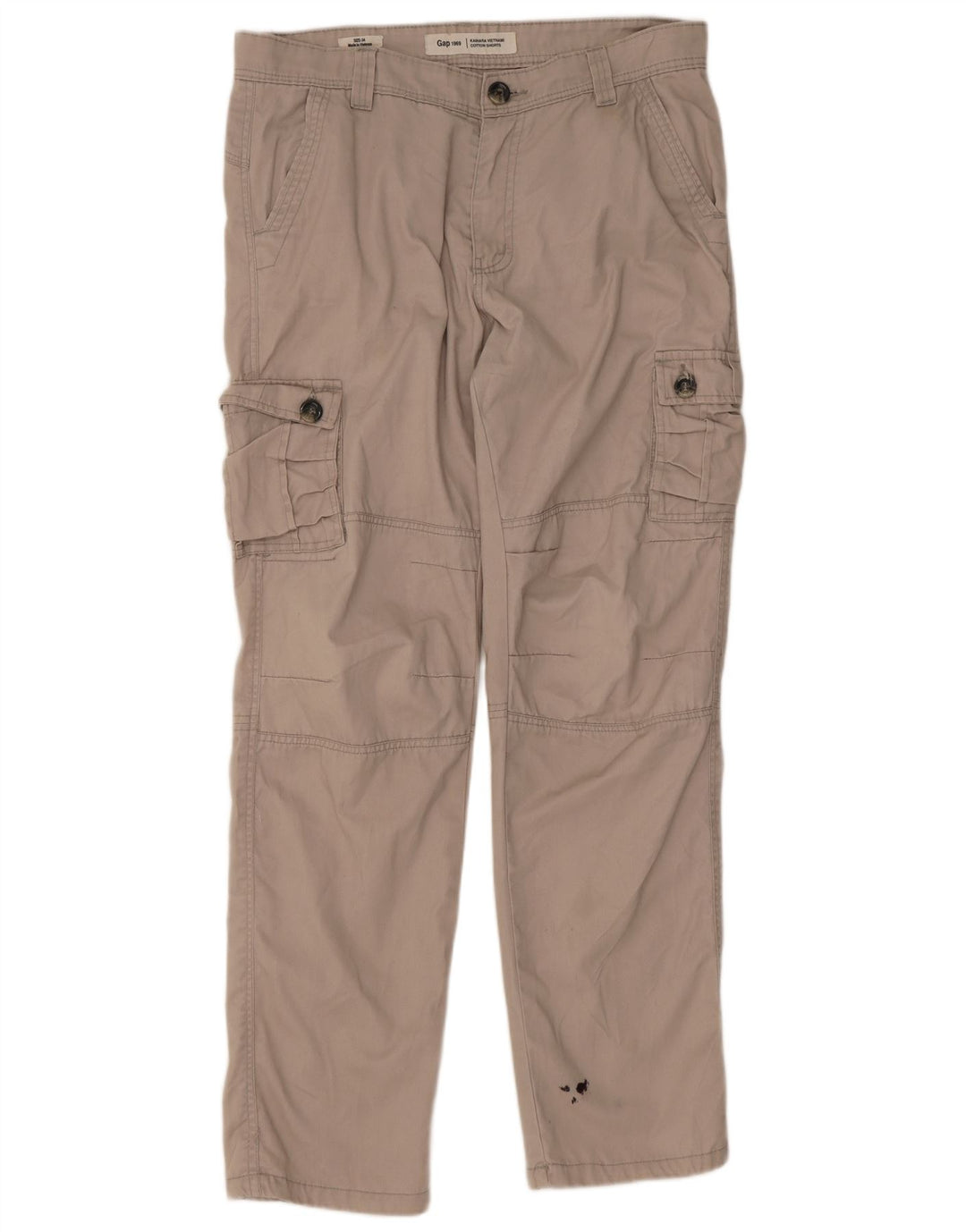 Ανδρικό παντελόνι Gap Straight Cargo W34 L31 Beige