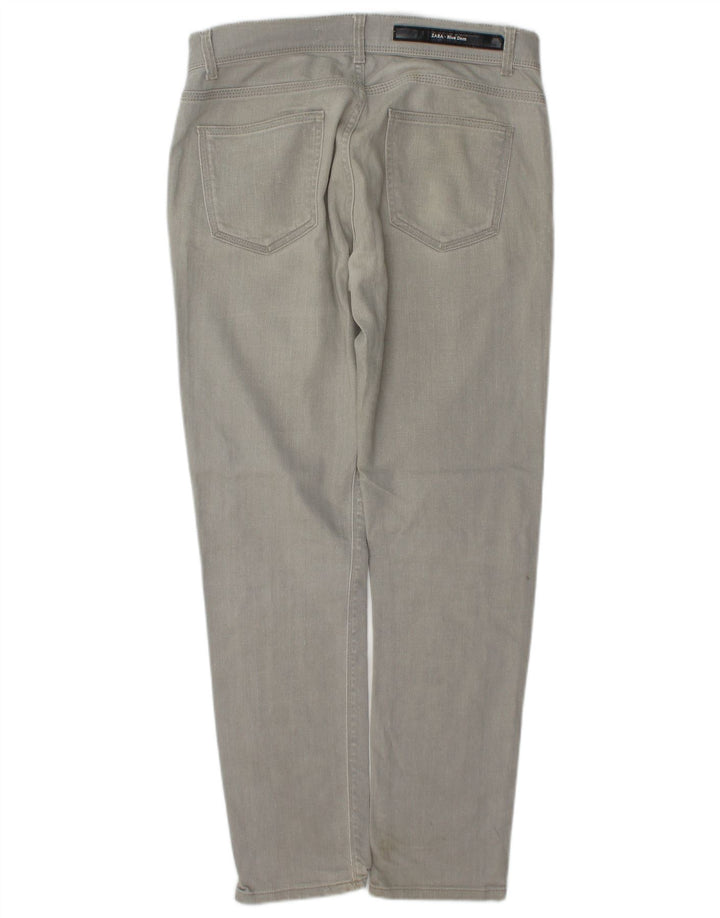 Zara Ανδρικό Slim Jeans EU 40 Medium W31 L30 Γκρι βαμβακερό