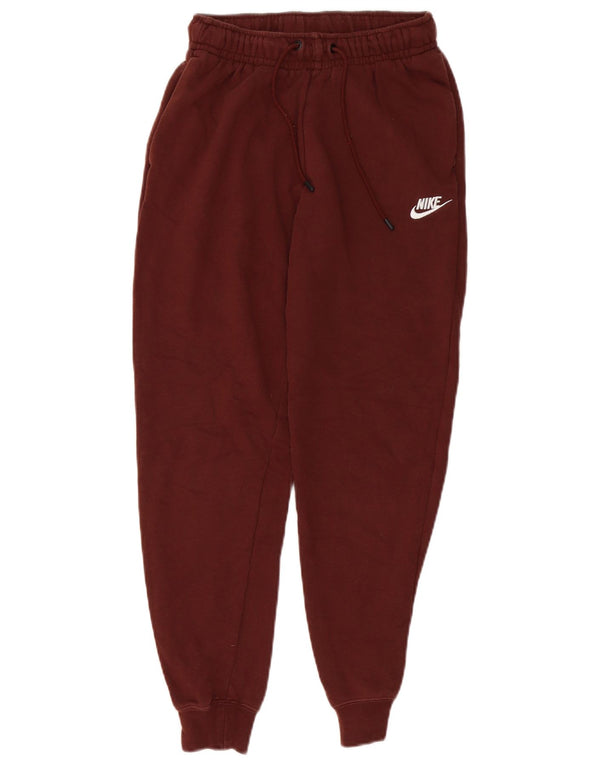 Γυναικεία αθλητική φόρμα Nike Παντελόνι Joggers UK 4 XS καφέ βαμβακερό