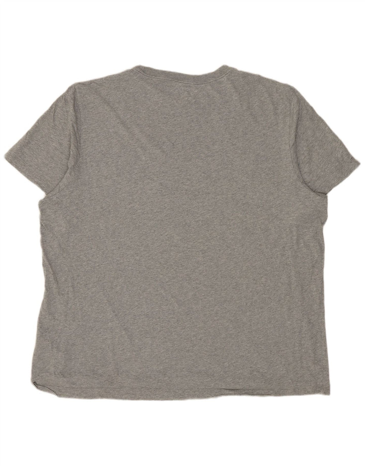 Ανδρικό μπλουζάκι NIKE τοπ 2XL, βαμβακερό σε γκρι φλύκταινες
