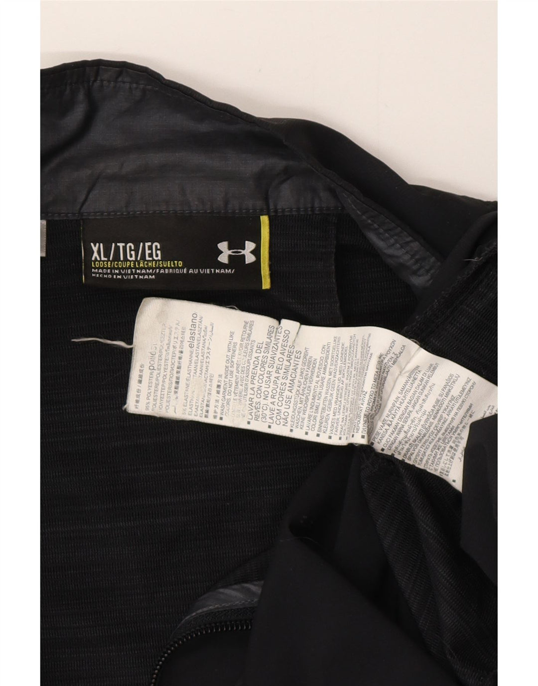 Ανδρική αθλητική φόρμα UNDER Armour Top Jacket XL Μαύρο Πολυεστέρας