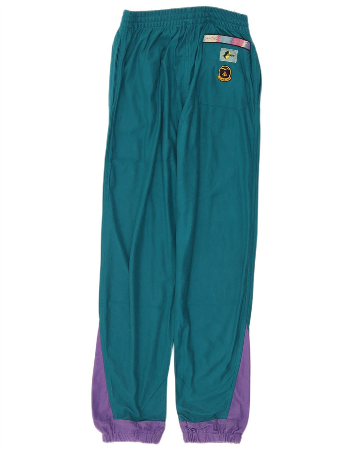 Vintage ανδρική φόρμα με γραφικά Small Green Colourblock Polyester