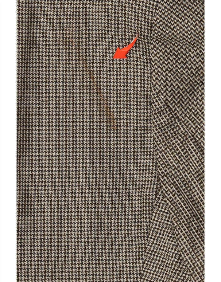 Ralph Lauren Ανδρικό σακάκι 2 κουμπιών UK 42 Large Grey Houndstooth