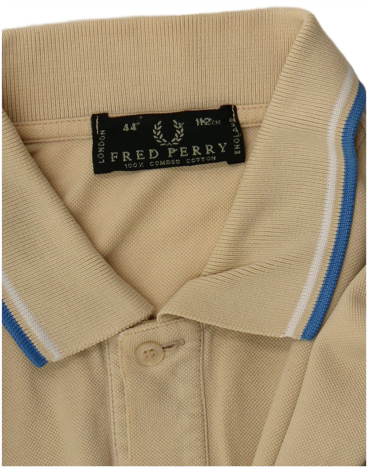 Fred Perry Ανδρικό Πόλο Μπλουζάκι Μεσαίο Μπεζ