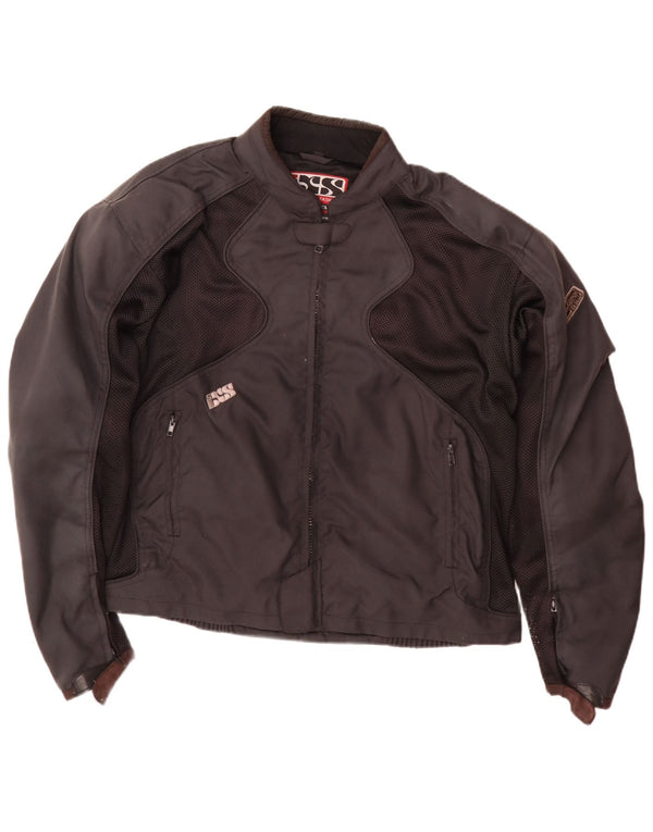 IXS Ανδρικό μπουφάν αγώνων μοτοσικλετών UK 44 2XL Μαύρο πολυαμίδιο