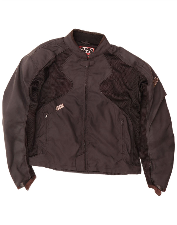 IXS Ανδρικό μπουφάν αγώνων μοτοσικλετών UK 44 2XL Μαύρο πολυαμίδιο