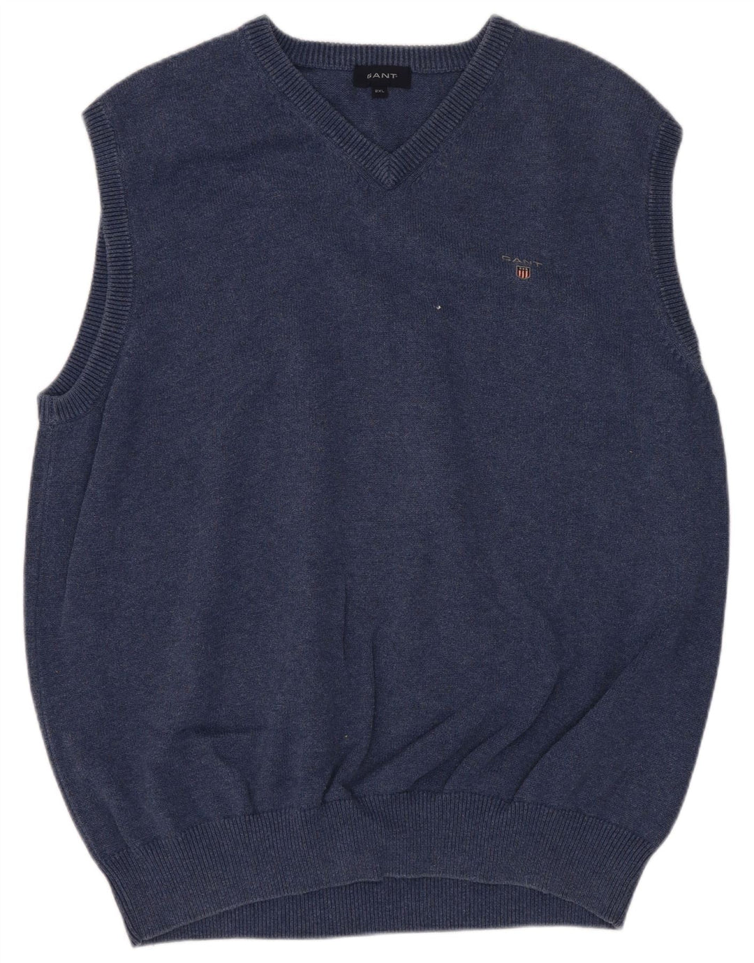 Ανδρικό γιλέκο Gant Tank Top 2XL Navy Blue Cotton