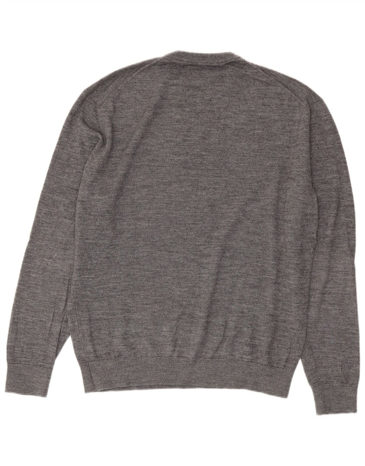Ανδρικό πουλόβερ Zara Crew Neck Jumper XL Grey