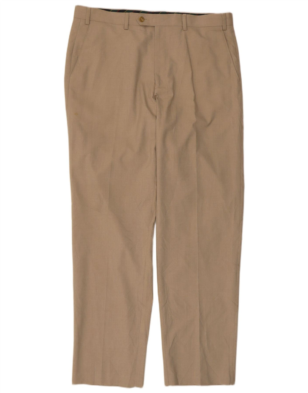 CHAPS Ανδρικό ίσιο παντελόνι W36 L32 Beige Polyester