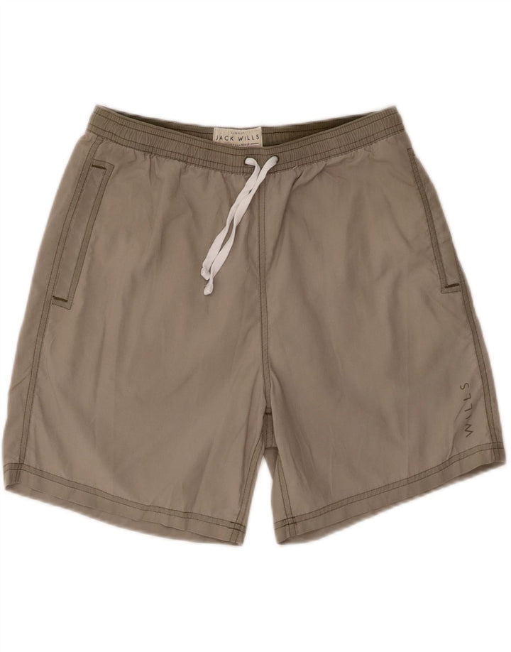 Ανδρικό σορτς κολύμβησης Jack Wills XS Khaki Polyamide