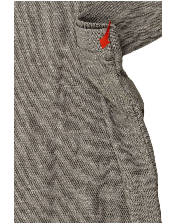 NIKE Mens Polo Shirt 2XL Grey Cotton