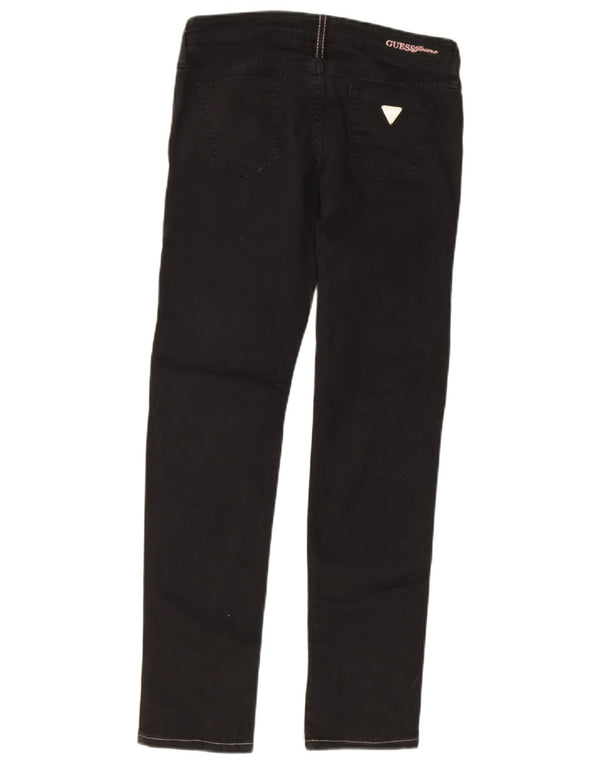GUESS Γυναικείο Slim Jeans W26 L28 Μαύρο βαμβακερό