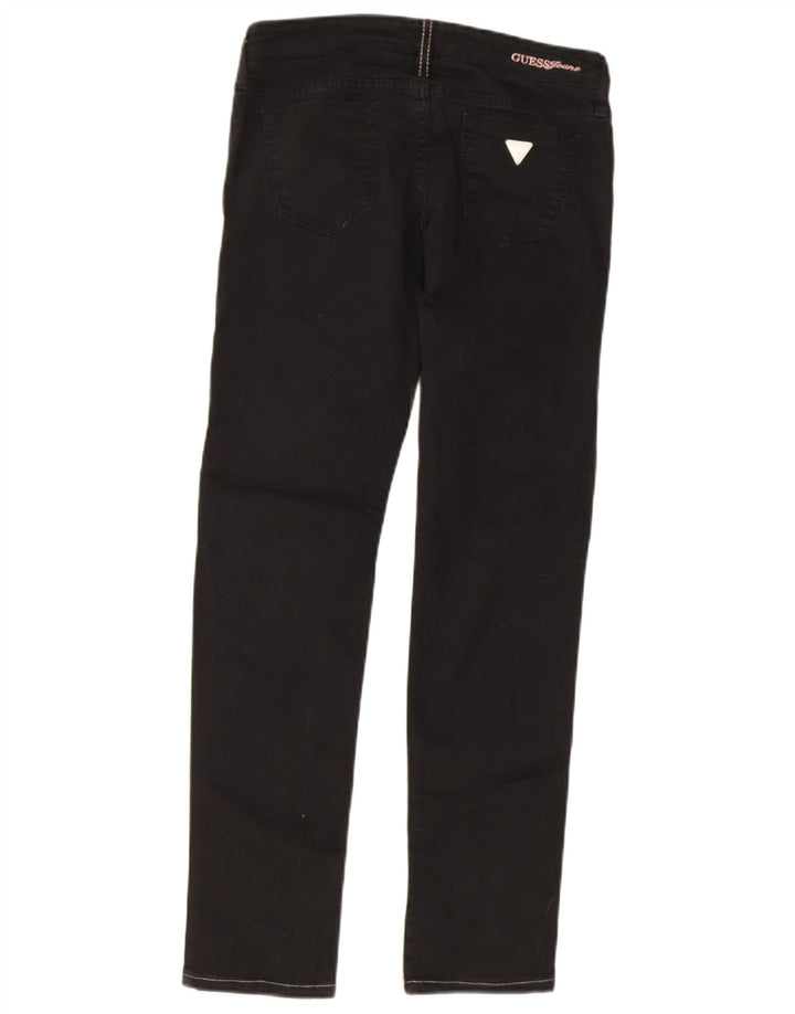 GUESS Γυναικείο Slim Jeans W26 L28 Μαύρο βαμβακερό