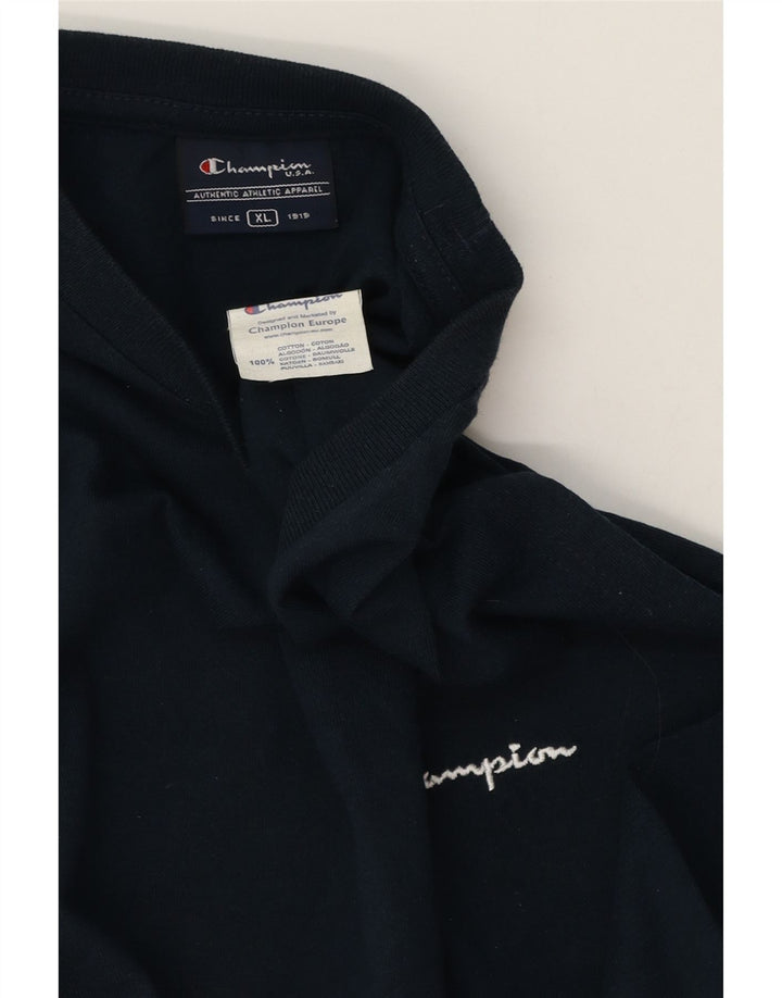 Ανδρικό γιλέκο Champion XL Navy Blue Cotton