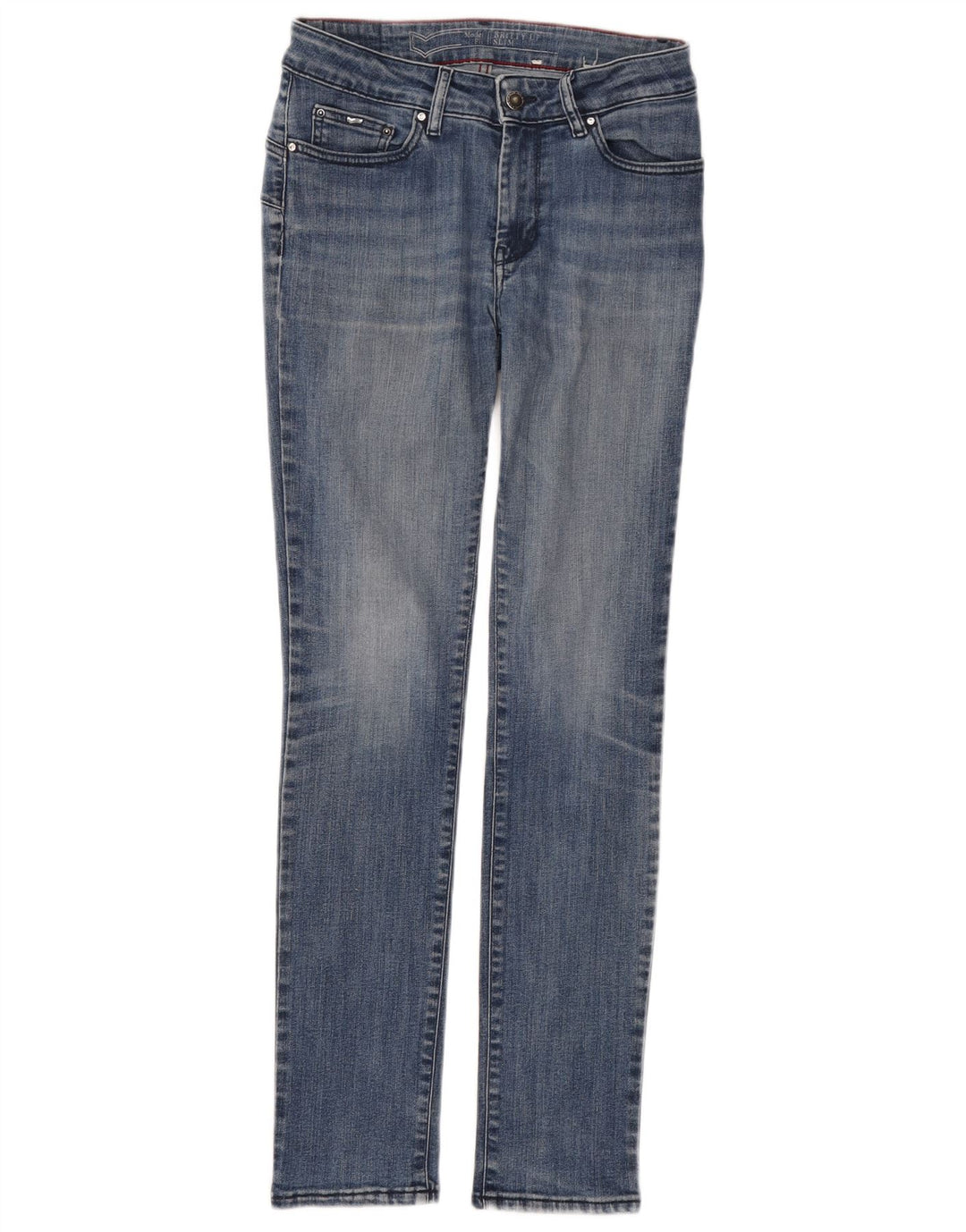 Gas Γυναικείο Slim Jeans W26 L30 Μπλε Βαμβακερό