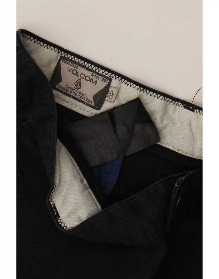 Ανδρικό σορτς Chino Volcom W32 Βαμβακερό μεσαίο ναυτικό