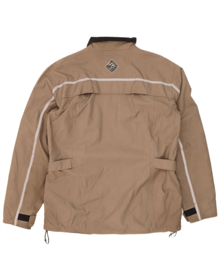 Tucano Urbano Mens Utility Jacket UK 38 Medium Beige Polyester
