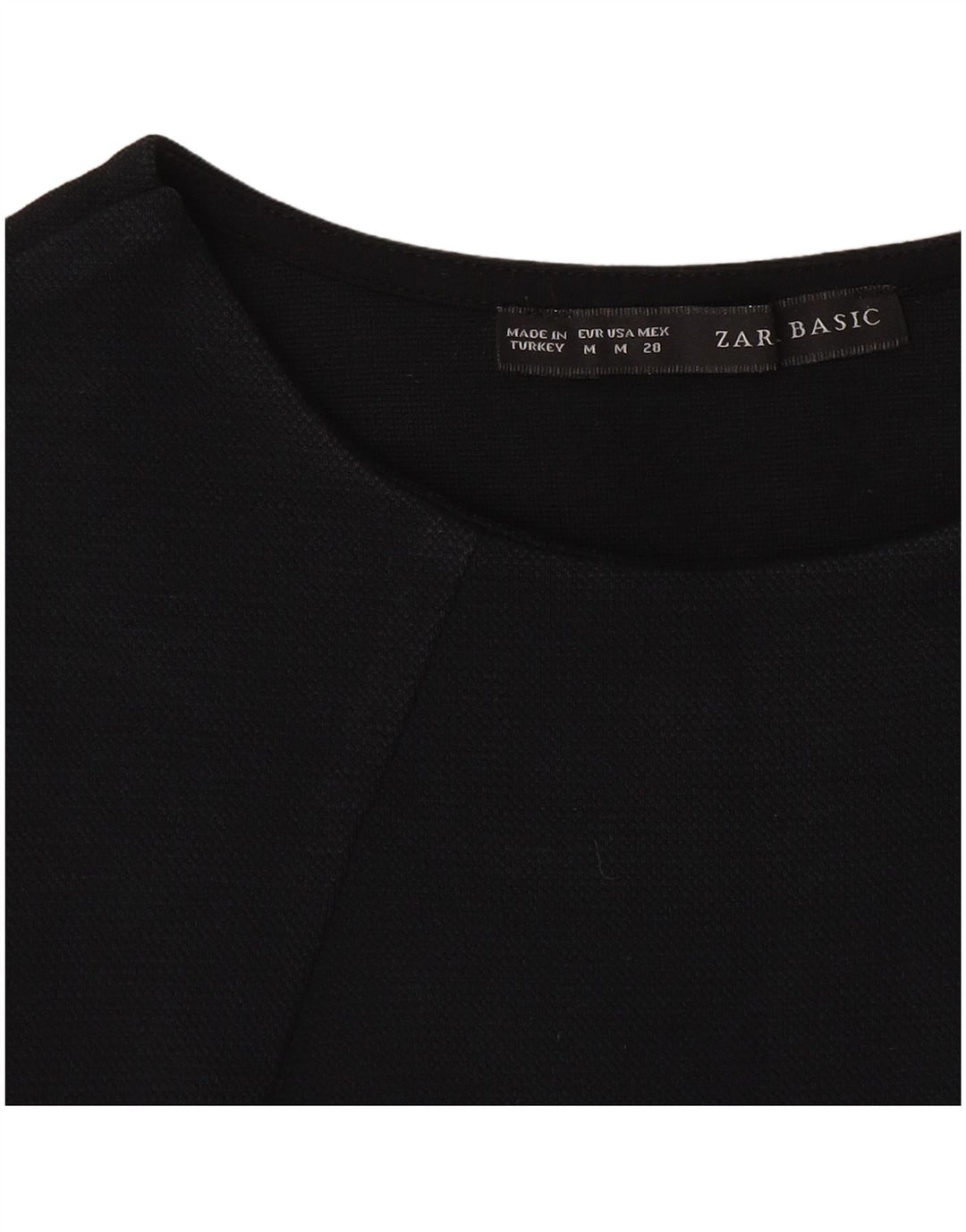 Γυναικεία μπλούζα ZARA Top UK 12 Medium Navy Blue