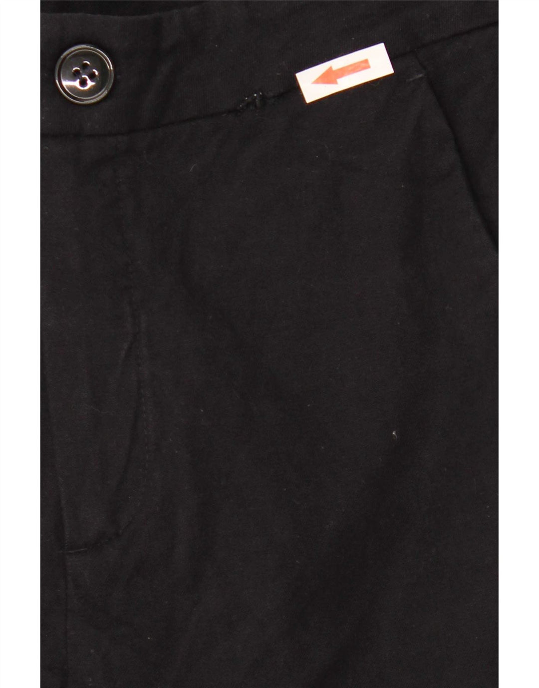 Massimo Dutti Γυναικείο παντελόνι Chino Bootcut 2XS W24 L25 Μαύρο