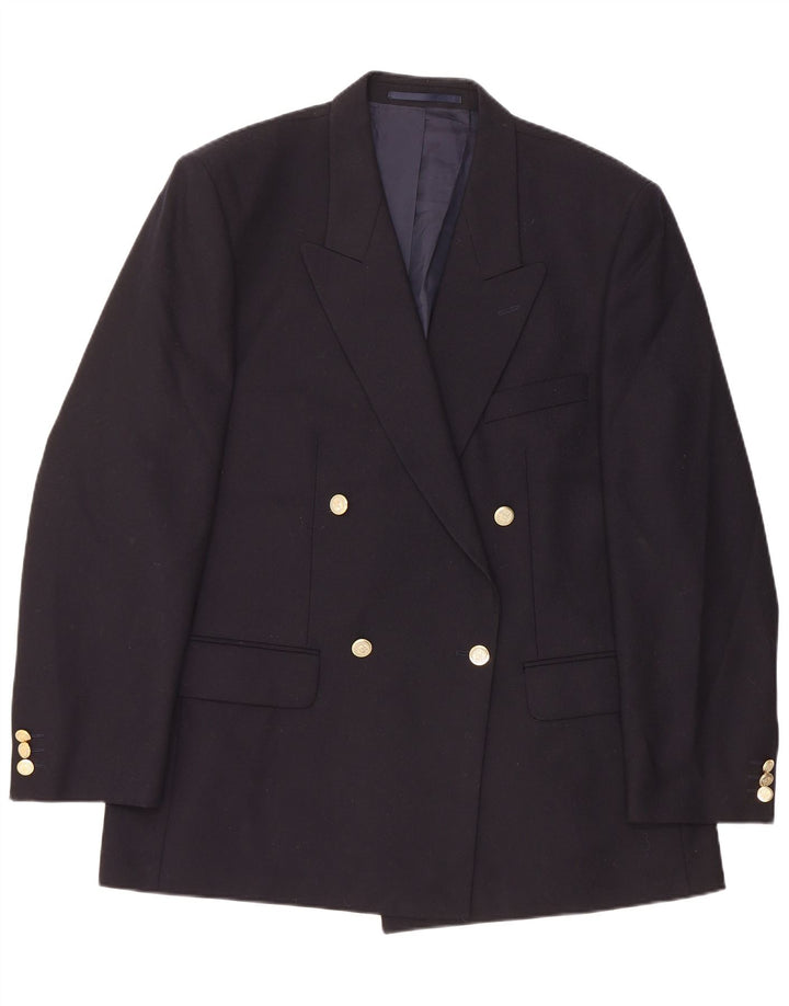 Diplomat Ανδρικό σακάκι με διπλό στήθος UK 42 XL Navy Blue New Wool