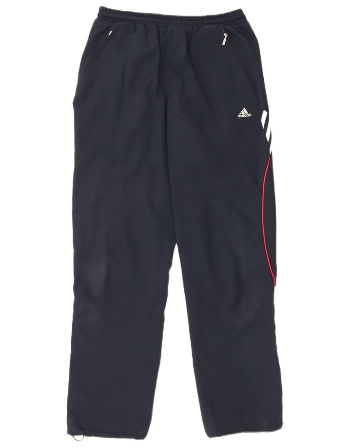 Ανδρική αθλητική φόρμα ADIDAS Παντελόνι Μικρό Navy Blue Polyester