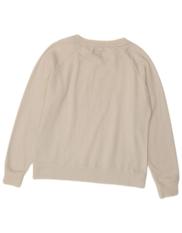 Γυναικείο Φούτερ Avirex Graphic Jumper UK 14 Μεσαίο λευκό βαμβακερό