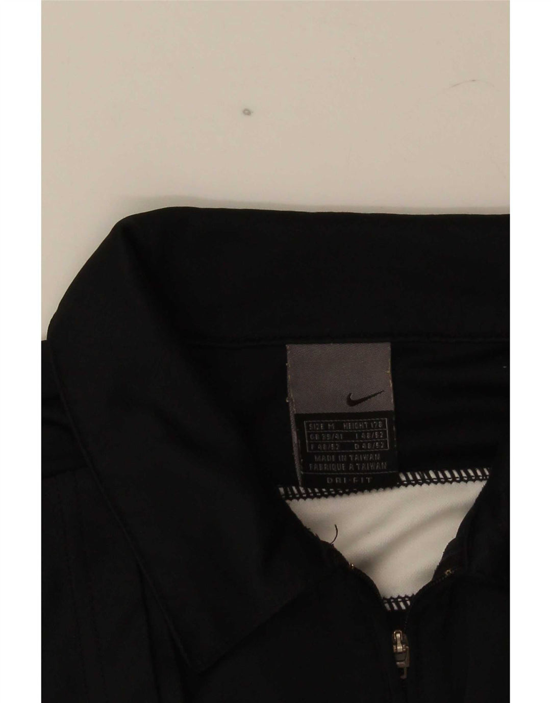 Ανδρικό μπλουζάκι πόλο Nike UK 39/41 μεσαίο μαύρο χρώμα
