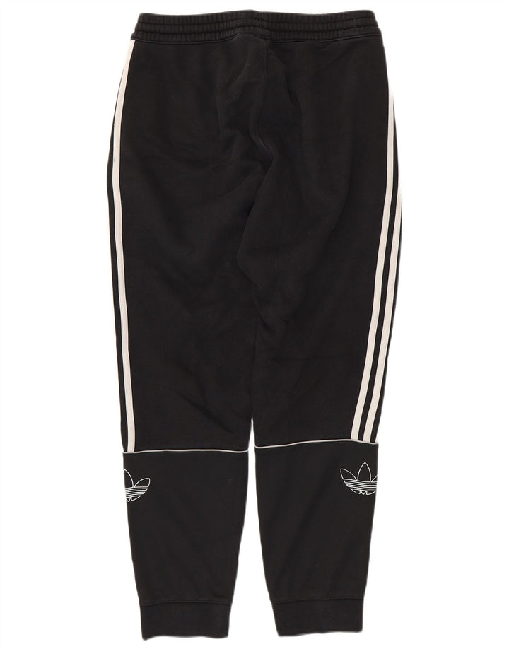 Ανδρική φόρμα ADIDAS Graphic Παντελόνι Joggers Μεσαίο μαύρο βαμβακερό