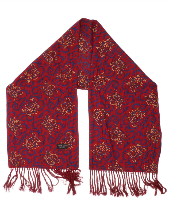Ανδρικό κασκόλ Tootal One Size Red Paisley
