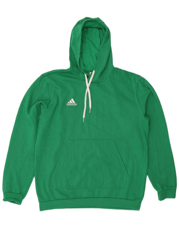Adidas Ανδρικό Hoodie Jumper Large Green