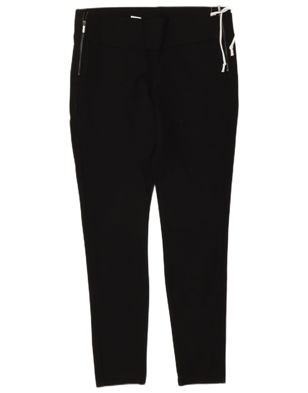 Zara Γυναικείο Skinny Παντελόνι Μεγάλο W30 L28 Μαύρο Viscose