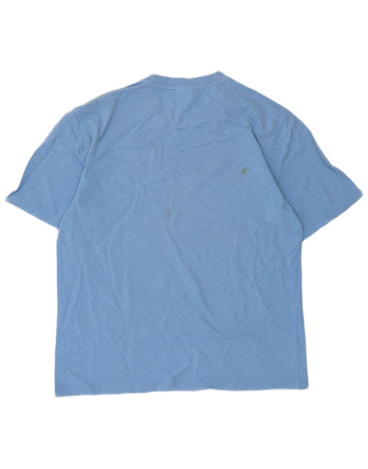 Ανδρικό T-Shirt Lacoste Top Size 4 Μεσαίο Μπλε Βαμβακερό