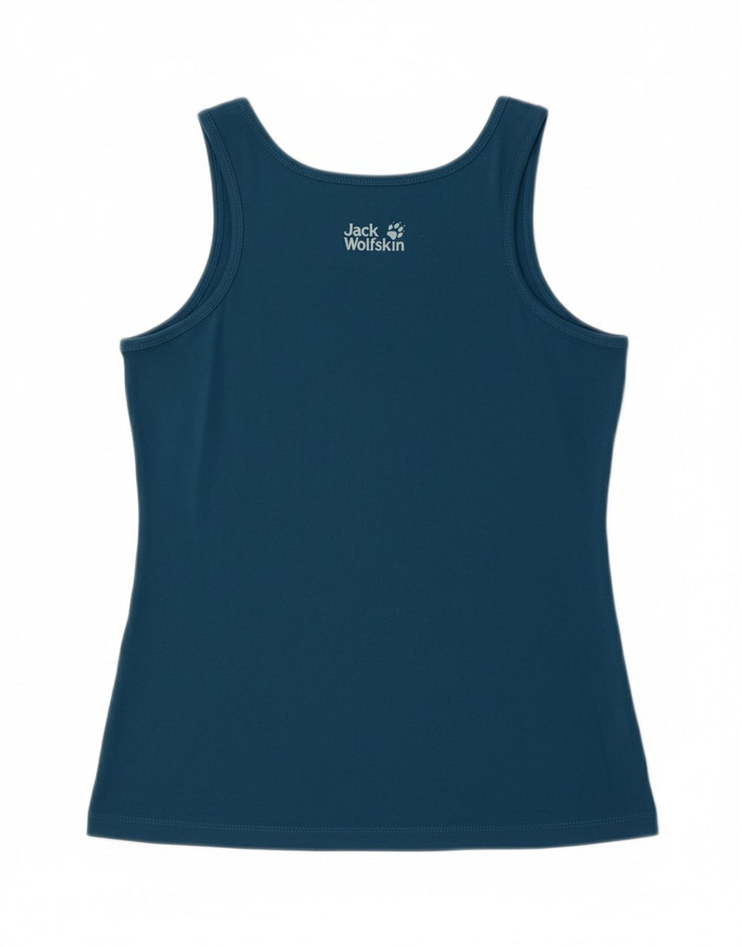 JACK WOLFSKIN Womens Vest Top UK 8 Small Navy Blue Cotton