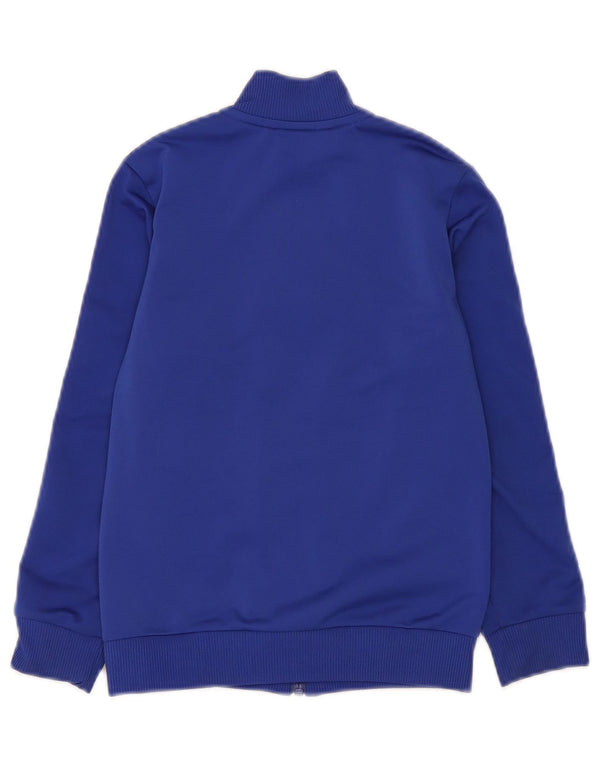 Adidas Boys αθλητική φόρμα Adidas Top Jacket 7-8 Years Blue Colourblock Polyester