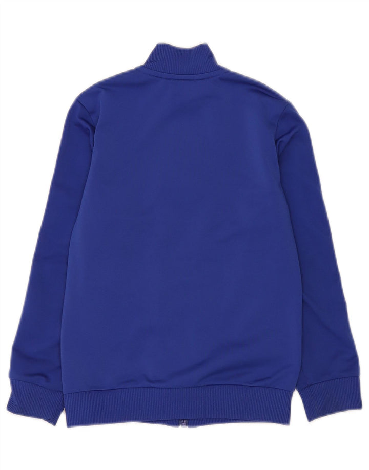 Adidas Boys αθλητική φόρμα Adidas Top Jacket 7-8 Years Blue Colourblock Polyester