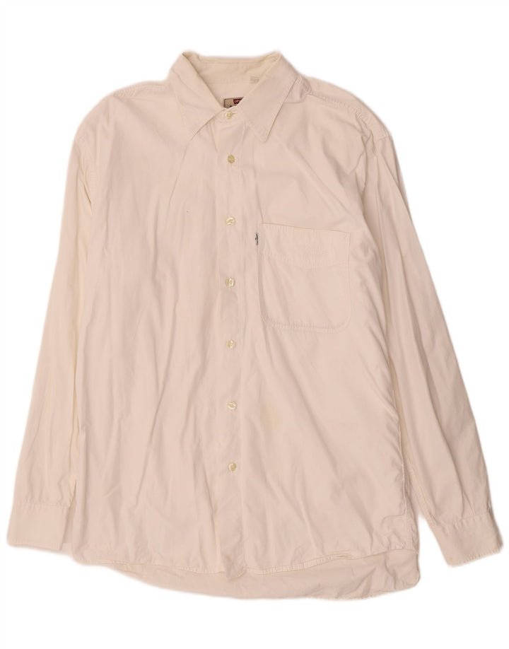Ανδρικό πουκάμισο Levi's Medium Off White