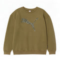 Ανδρικό γραφικό φούτερ Puma Jumper XL Χακί βαμβακερό