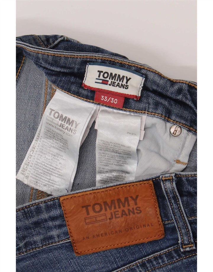 Ανδρικό τζιν ίσιο Tommy Hilfiger W33 L30 Μπλε βαμβακερό
