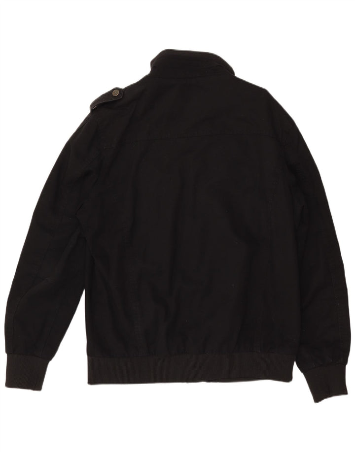 WENVEN Ανδρικό Utility Μπουφάν UK 40 Μεγάλο Μαύρο Βαμβακερό